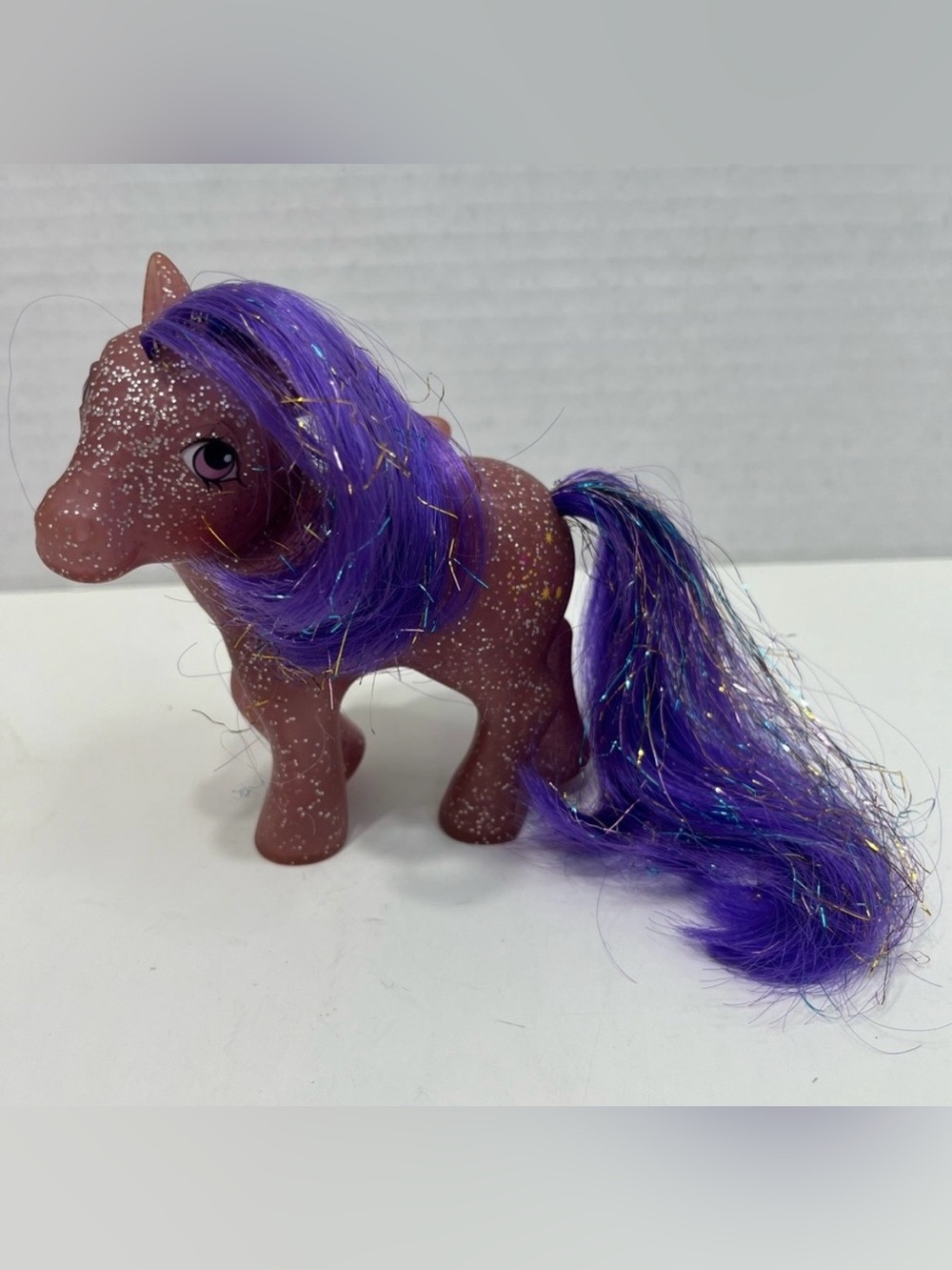 MY LITTLE PONY Vintage 1984 G1 Sparkle Pegasus Pony Twinkler Glitter Hasbro